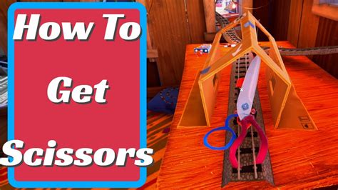 How To Get The Scissors Hello Neighbor 2